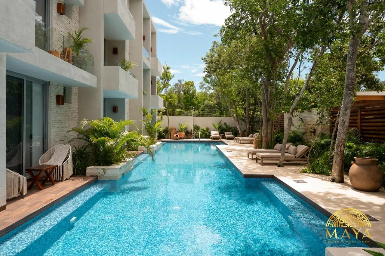 Feriehus Nhoa 306A Lux 2Br Condo Top Jungle View Aldea Zama Tulum