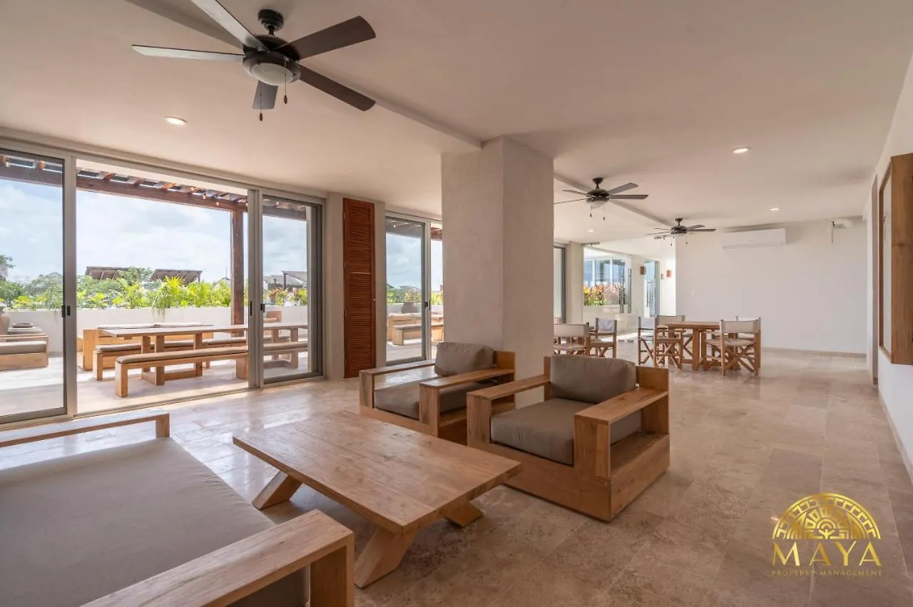 בית נופש טולום Nhoa 306A Lux 2Br Condo Top Jungle View Aldea Zama