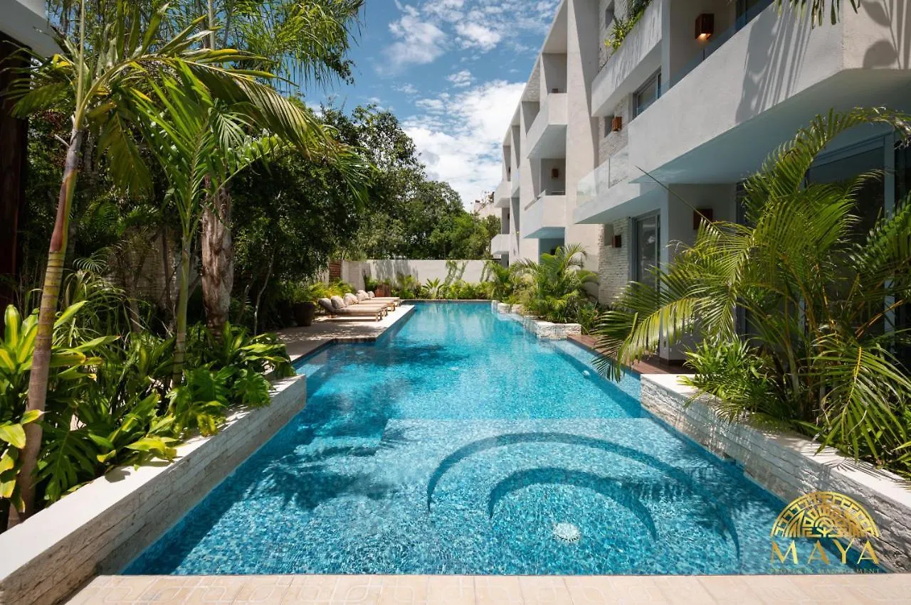 טולום Nhoa 306A Lux 2Br Condo Top Jungle View Aldea Zama 0*,