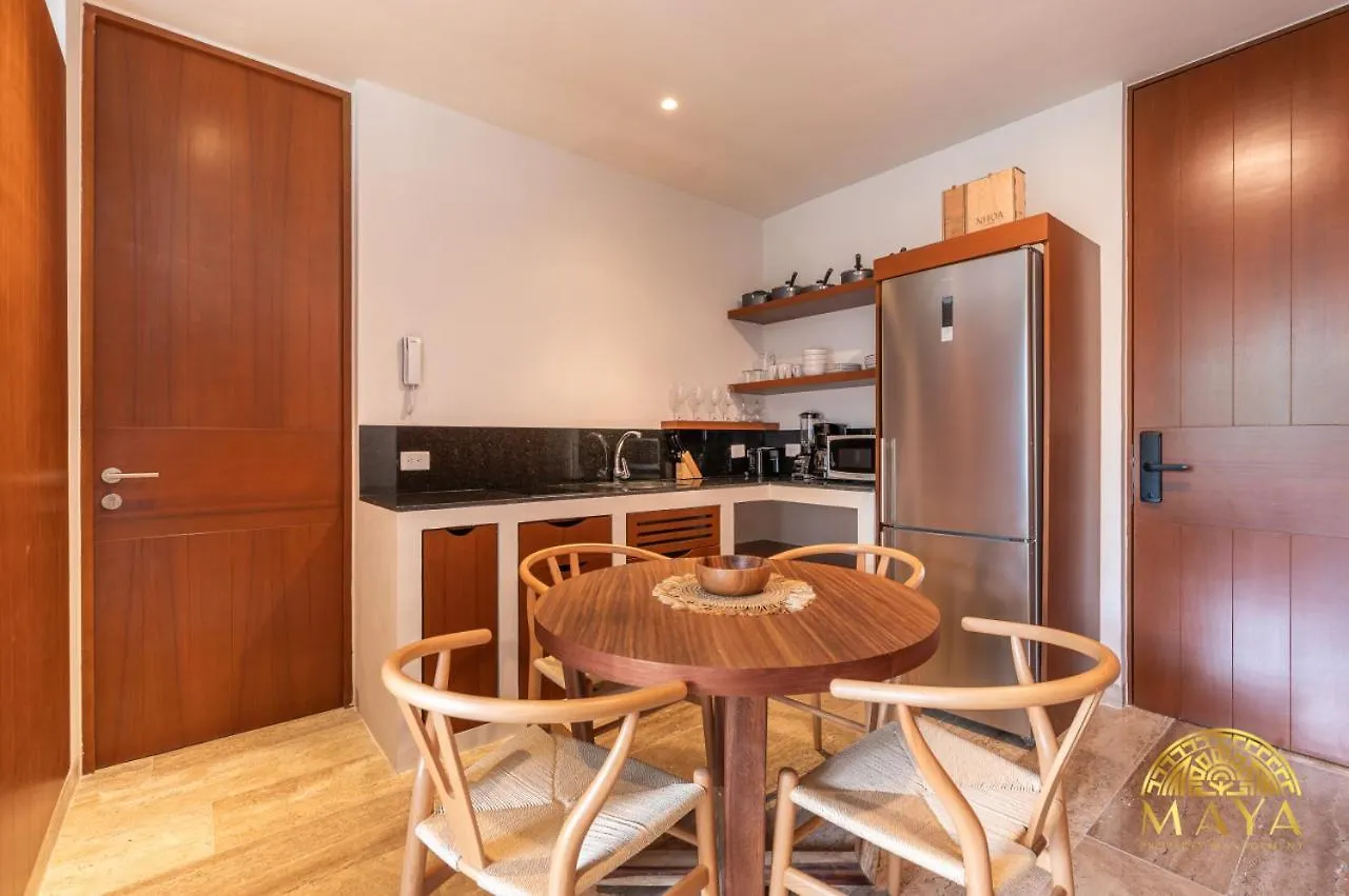 בית נופש טולום Nhoa 306A Lux 2Br Condo Top Jungle View Aldea Zama