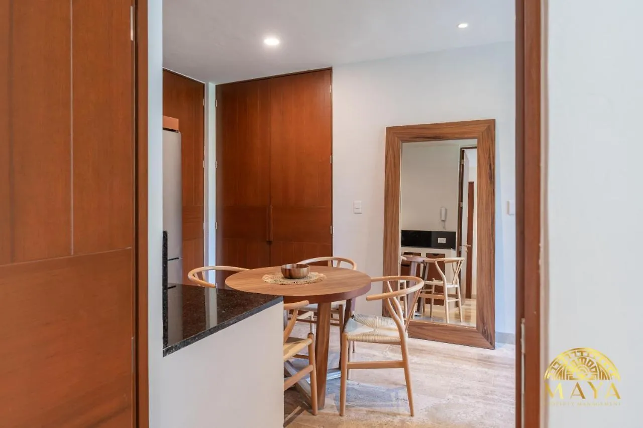טולום Nhoa 306A Lux 2Br Condo Top Jungle View Aldea Zama 0*,